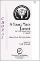 A Young Man's Lament SATB choral sheet music cover